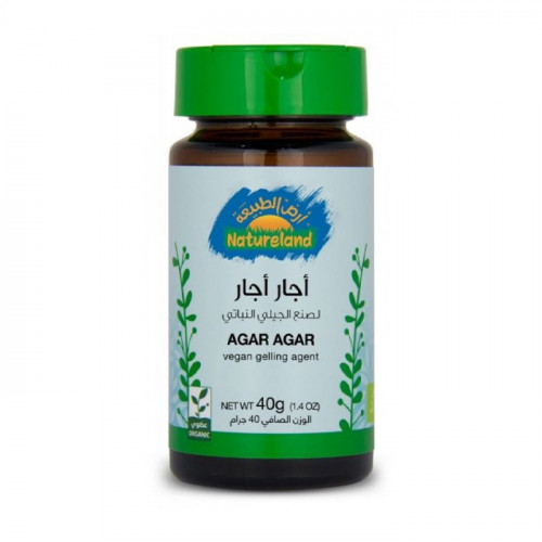 جلي الأجار أجار أرض الطبيعه 40 جم