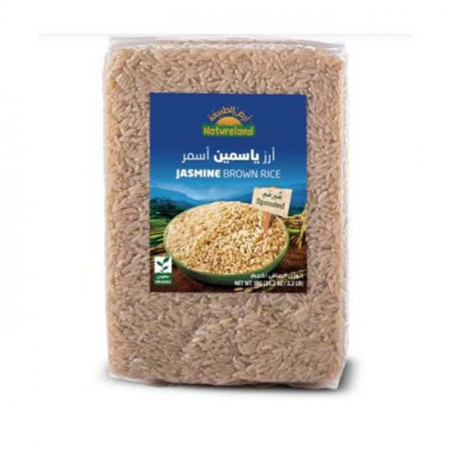 أرز ياسمين أسمر مبرعم أرض الطبيعه 1 كجم