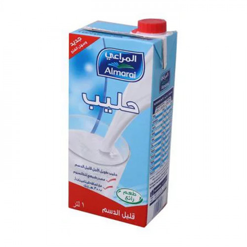 حليب المراعي طويل الأجل قليل الدسم 1 لتر حليب المراعي طويل الأجل قليل الدسم 1 لتر