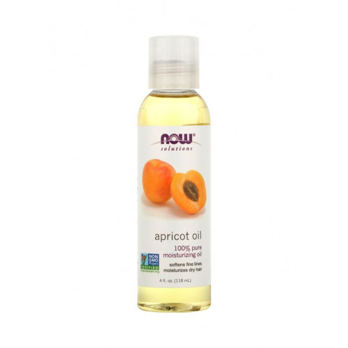 NOW Solutions 100% Pure Apricot Kernel Oil – 118 ml