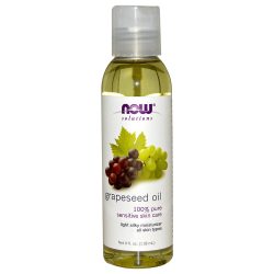 NOW Solutions 100% Pure Grapeseed Oil – 118 ml