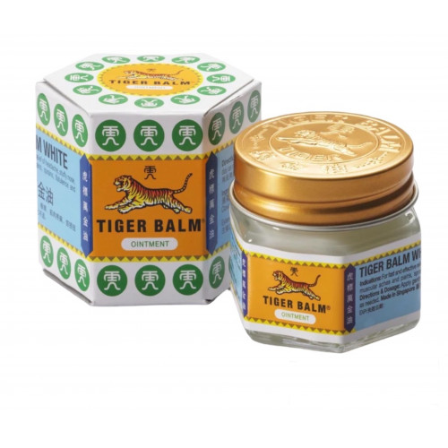 Tiger Balm White Topical Analgesic Ointment for Muscle Pain & Insect Bites – 19g