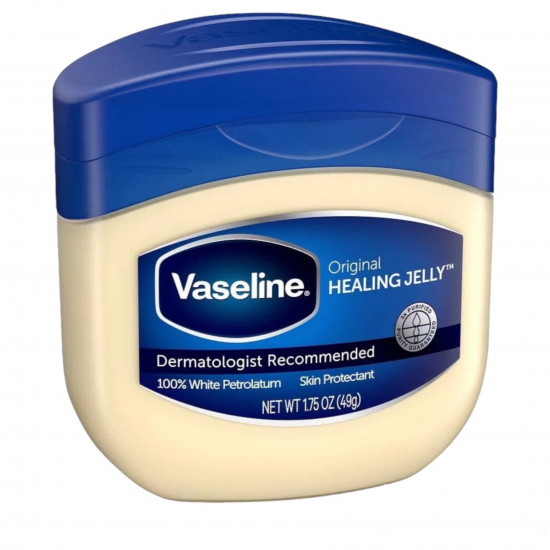 فازلين جلي الأصلي النقي المعالج Vaseline Petroleum Jelly لحماية البشرة – 50 مل