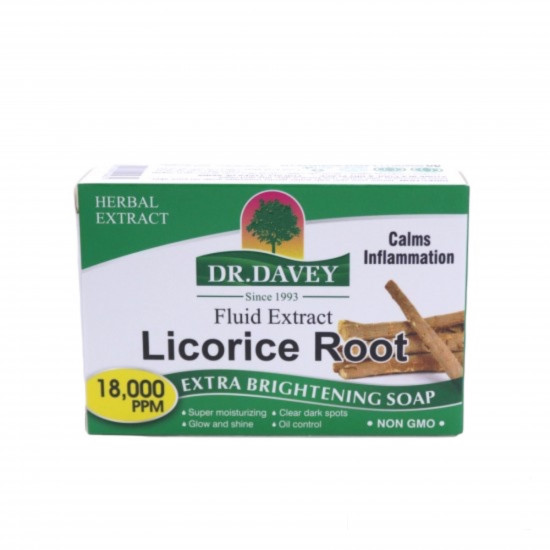 Dr. Davey Licorice Root Extra Brightening Soap – 100g Dr. Davey Licorice Root Extra Brightening Soap – 100g