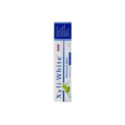 جل معجون الأسنان إكسيلي وايت XyliWhite Now Foods Solutions ببيكربونات الصودا - ناو فودز - 181 جرام