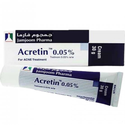 كريم أكريتين 0.05٪ Acretin لعلاج حب الشباب وتجديد البشرة – 30 جرام