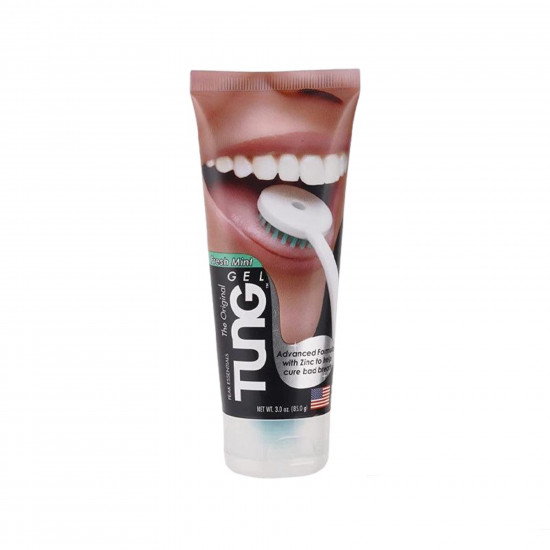 TUNG Fresh Mint Tongue Cleansing Gel with Zinc – 85g