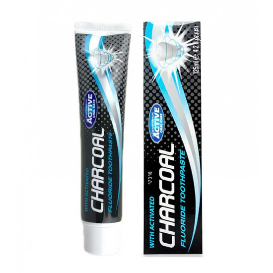 Beauty Formulas Active Oral Care Activated Charcoal Toothpaste - 125ml Beauty Formulas Active Oral Care Activated Charcoal Toothpaste - 125ml