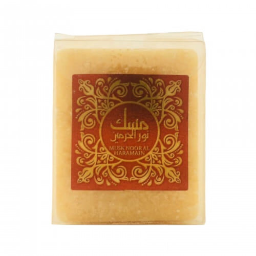 Musk Noor Al Haramain Long-Lasting Alcohol-Free Solid Fragrance Block