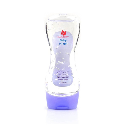 Saada Beauty Lavender Scent Intensive Moisturizing Baby Oil Gel – 150ml