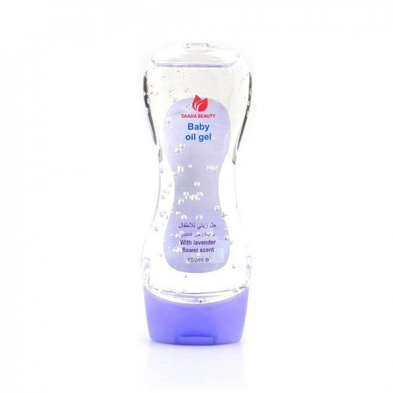 Saada Beauty Lavender Scent Intensive Moisturizing Baby Oil Gel – 150ml Saada Beauty Lavender Scent Intensive Moisturizing Baby Oil Gel – 150ml