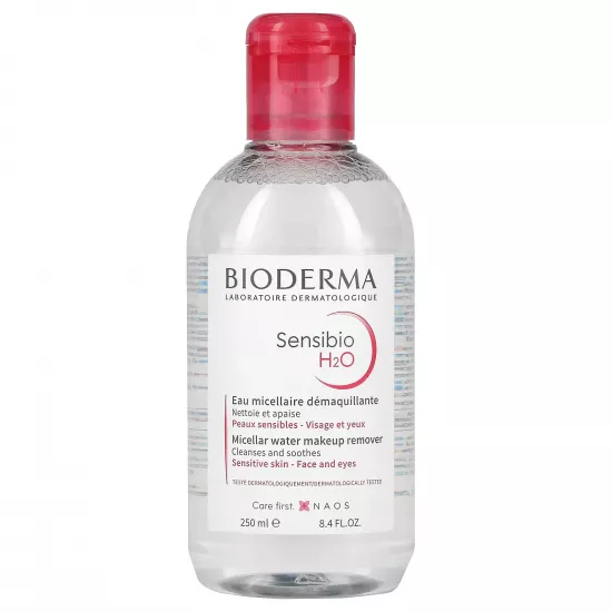 بيوديرما، Bioderma Sensibio H2O، محلول ميسيلار منظف ومزيل للمكياج – 250 مل