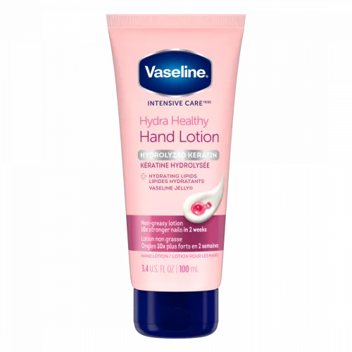 لوشن فازلين لليدين والأظافر Vaseline هيدرا هيلثي للعناية المركزة – 100 مل