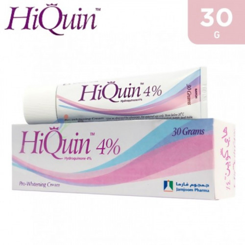 كريم هاي كوين 4٪ HiQuin لتفتيح فرط التصبغ المكثف – 30 جرام
