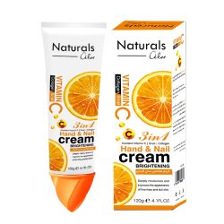 كريم فيتامين سي Vitamin C لليدين والأظافر (3 في 1) للتفتيح والترطيب - 120 جرام