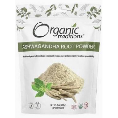 Organic Traditions Ashwagandha Root Powder 200g