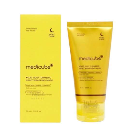 Medicube Kojic Acid Turmeric Night Wrapping Mask - 75ml
