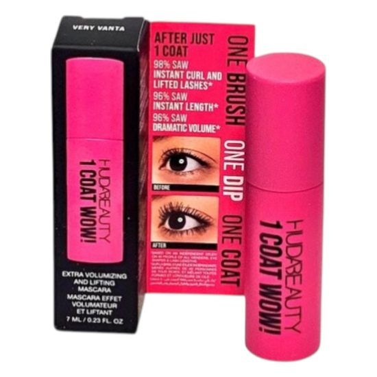مسكارا ون كوت واو Huda Beauty 1 Coat Wow! هدى بيوتي - 7 مل