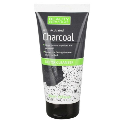 Activated Charcoal Detox Cleanser Beauty Formulas - 150ml