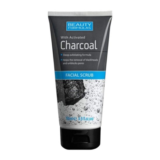 Activated Charcoal Facial Scrub Beauty Formulas - 150ml