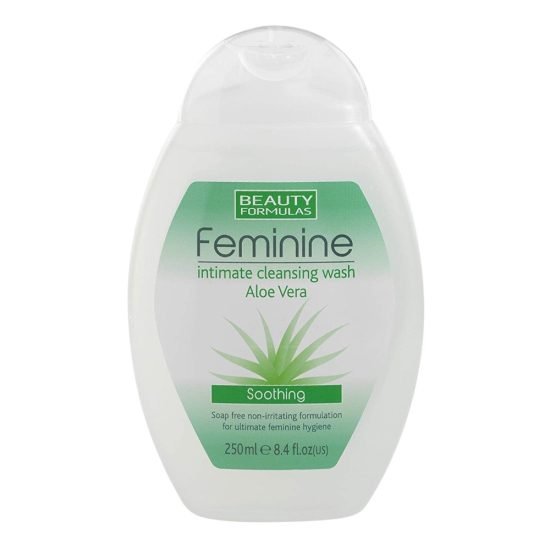 Soothing Aloe Vera Feminine Intimate Cleansing Wash Beauty Formulas - 250ml