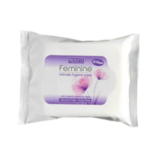 Feminine Intimate Hygiene Wipes Beauty Formulas - 20 Wipes
