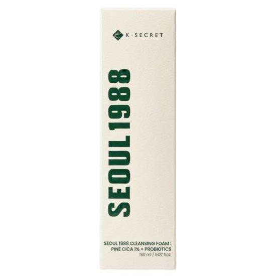 SEOUL 1988 Cleansing Foam - K-SECRET - Pine Cica 1% + Probiotics (150ml) SEOUL 1988 Cleansing Foam - K-SECRET - Pine Cica 1% + Probiotics (150ml)