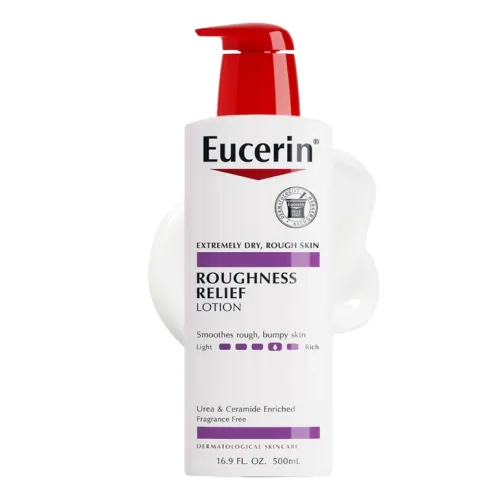 Eucerin Roughness Relief Lotion for Extremely Dry, Rough Skin - 500ml Eucerin Roughness Relief Lotion for Extremely Dry, Rough Skin - 500ml