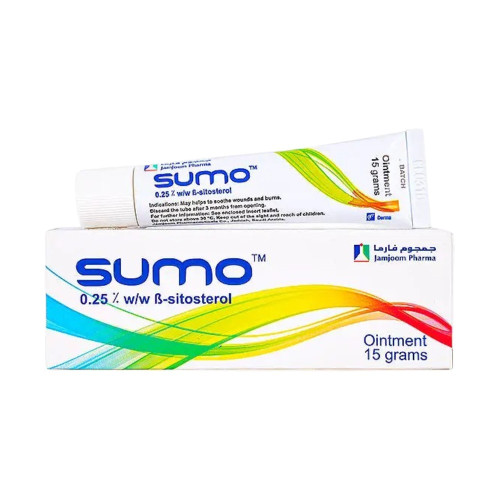 مرهم سومو Sumo لعلاج الجروح والحروق وتهدئة البشرة - 15 جرام