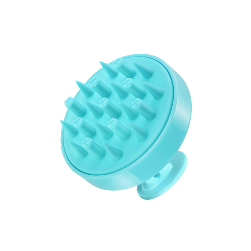 Scalp Massager & Shampoo Distribution Brush – Refreshing Blue