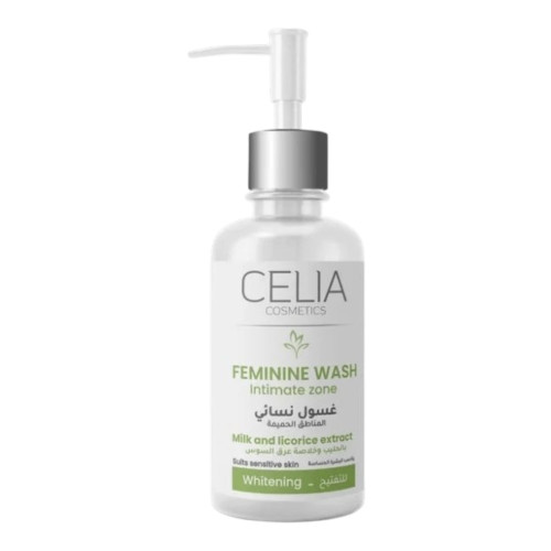Celia Whitening Feminine Wash (Milk & Licorice Extract) – 180ml