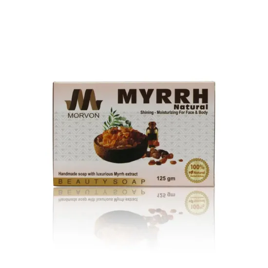 Morvon 100% Natural Myrrh Clarifying & Anti-Blemish Soap – 125g