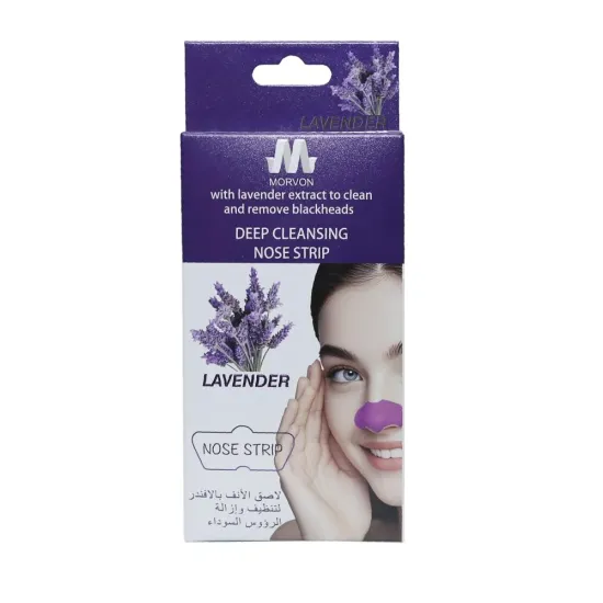 Morvon Lavender Soothing Blackhead Remover Nose Strips - 10 Strips