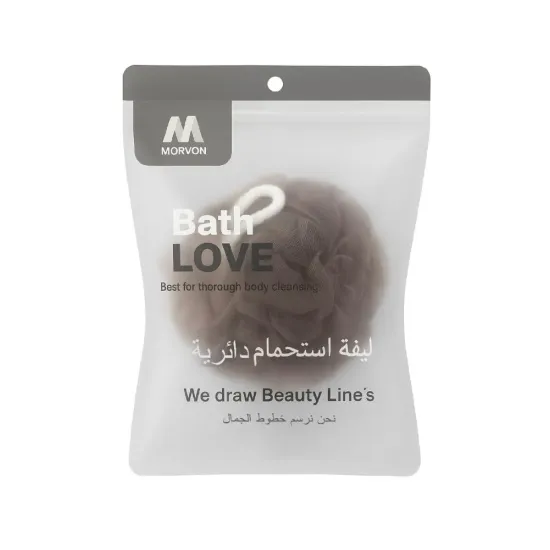 ليفة استحمام باث لوف دائرية احترافية كلاسيكية من مورفون Morvon للعناية بالجسم – حبة واحدة ليفة استحمام باث لوف دائرية احترافية كلاسيكية من مورفون Morvon للعناية بالجسم – حبة واحدة
