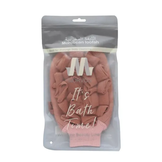 Morvon Professional Moroccan Exfoliating Kessa Glove – 1 Pack