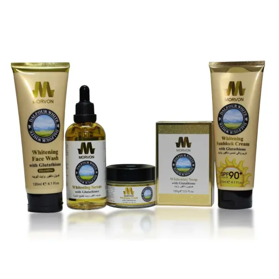 Morvon Dalfour White Ultra Brightening & Advanced Skincare Set