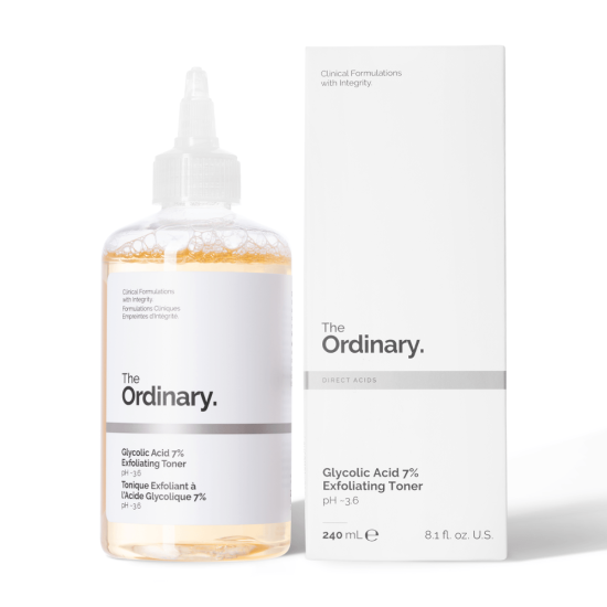 تونر مقشر حمض الجليكوليك بنسبة 7% من ذا أورديناري The Ordinary Glycolic Acid 7% Exfoliating Toner – سعة 240 مل تونر مقشر حمض الجليكوليك بنسبة 7% من ذا أورديناري The Ordinary Glycolic Acid 7% Exfoliating Toner – سعة 240 مل