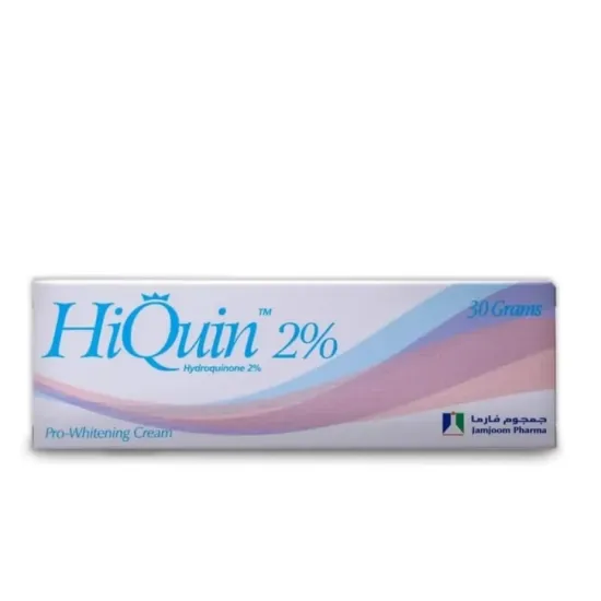 كريم هاي كوين 2٪ HiQuin لتفتيح البشرة وعلاج التصبغات – 30 جرام كريم هاي كوين 2٪ HiQuin لتفتيح البشرة وعلاج التصبغات – 30 جرام