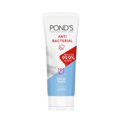 رغوة بوندس Pond's المضادة للبكتيريا لتنظيف الوجه – 100 جرام
