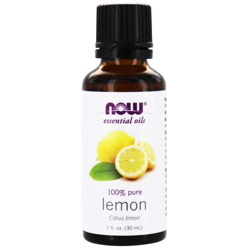 Lemon Essential Oil Pure Natural Complex from NOW Foods For Skin Brightening & Mood Elevation – 30 ml