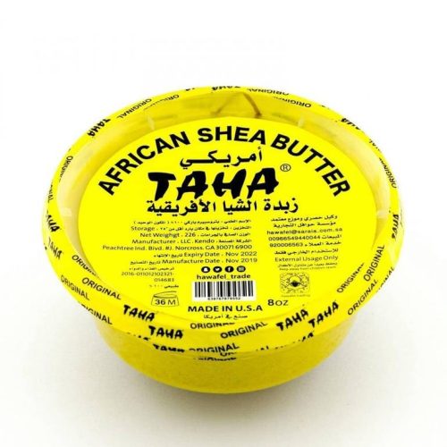 Taha Raw Shea Butter – Ultimate Integrated Care for Skin & Hair Health – 226g