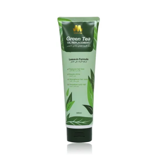 MORVON Green Tea Nourishing Oil Replacement for Softness & Shine – 300ml