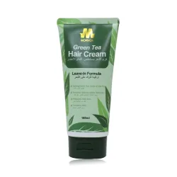 MORVON Green Tea Hair Cream for Strengthening &amp; Frizz Control – 180ml