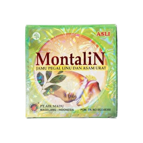 MontaliN Jamu Pegal Linu Dan Asam Urat Herbal Capsules – 40 Capsules