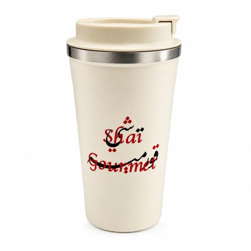 Shai Gourmet Thermal Stainless Steel Mug – Matte White 510ml