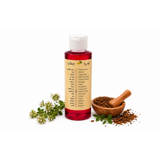 Caesar alatarh Premium 100% Natural Shamatri Oil for Elite Hair Growth, Brilliant Shine & Damage Repair – 120ml Bottle