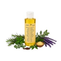 Caesar alatarh Premium 100% Natural Hot Massage Oil for Muscle &amp; Joint Pain Relief and Body Revitalization – 120ml Bottle