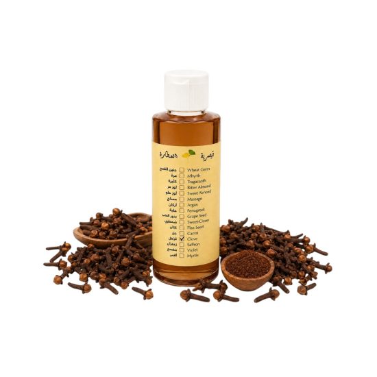 Caesar alatarh Premium 100% Natural Clove Oil for Hair Growth Stimulation, Shedding Defense & Scalp Antifungal Therapy – 120ml Bottle