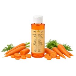 Caesar alatarh Premium 100% Natural Carrot Oil for Collagen Boosting, Rapid Hair Elongation &amp; Systemic Anemia Defense – 120ml Bottle