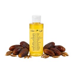 Caesar alatarh Premium 100% Natural Date Kernel Oil for Hair Growth Stimulation, Volumetric Density &amp; Bald Spot Correction – 120ml Bottle
